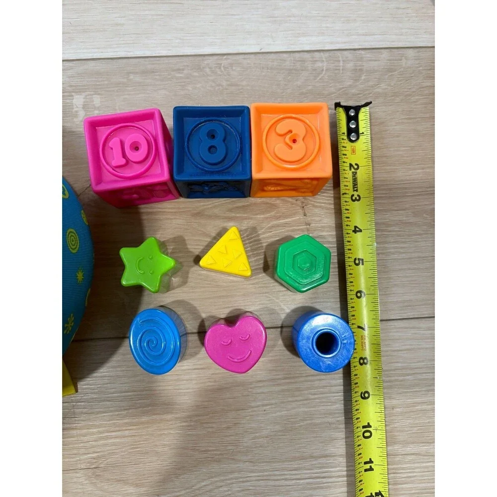 Melissa & Doug K's Kids Take-Along Shape Sorter Carry Toy With 2-Sided Activity